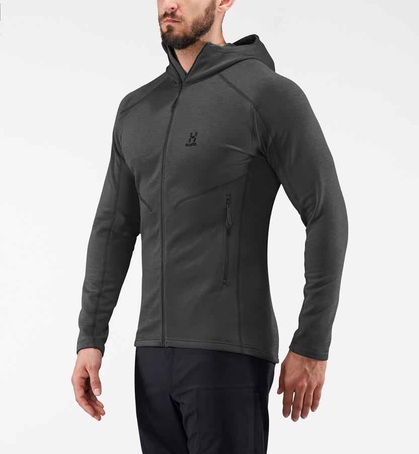 Haglöfs Mens Heron Fleece Black New Zealand 91546XZGT